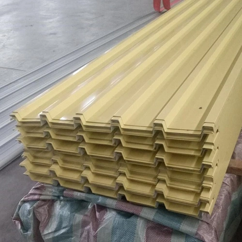 Kleurgecoat stalen dakpaneel